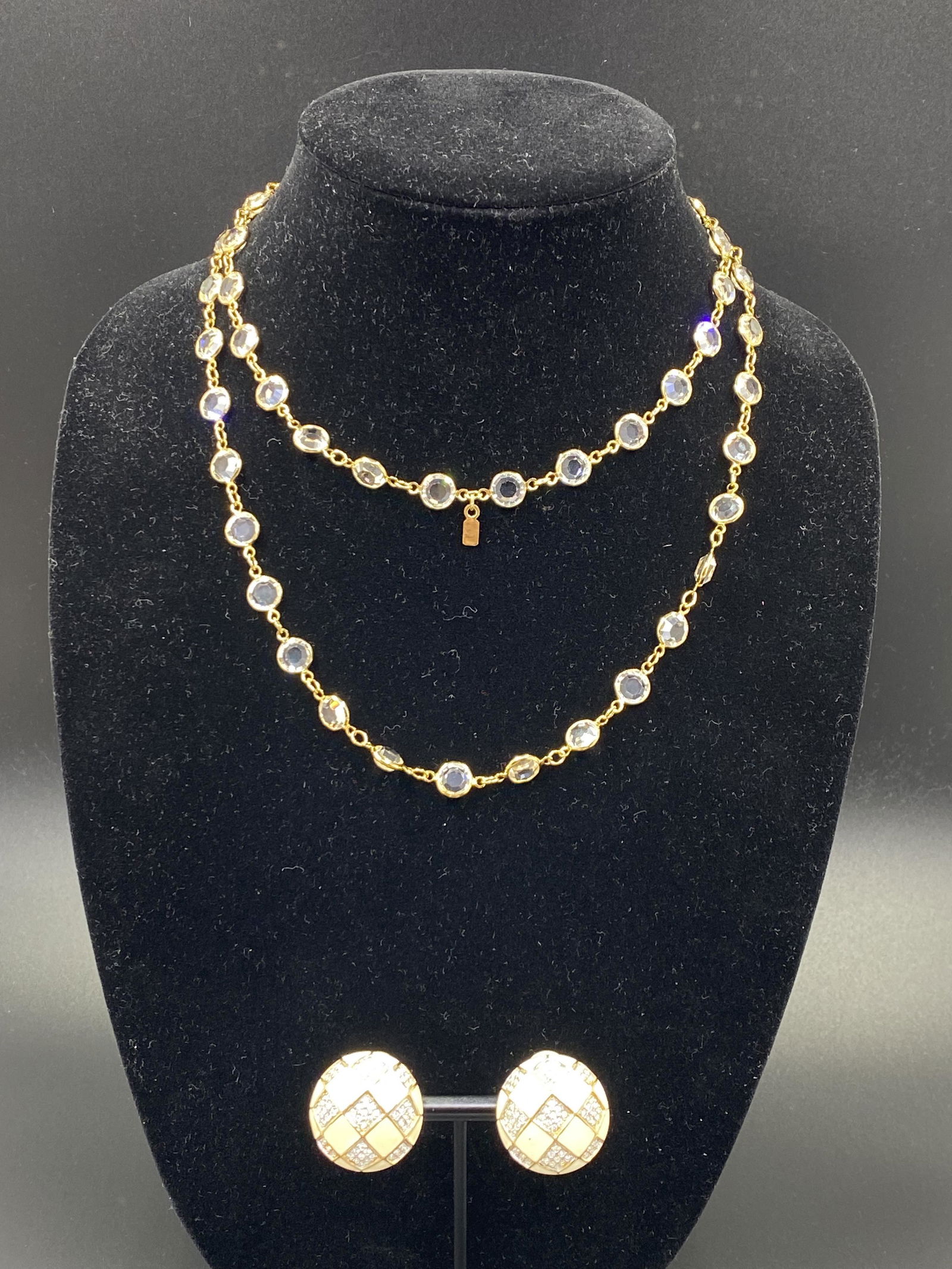 Signed SWAROVSKI Necklace & Earrings (1 of 1)