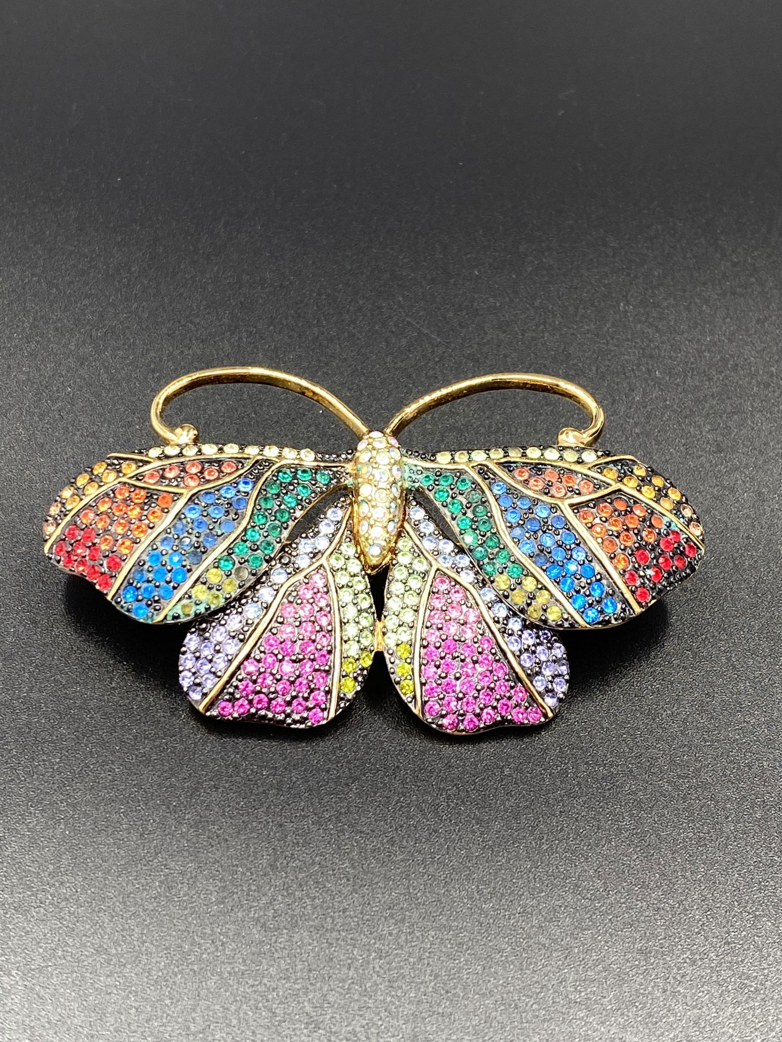 Signed  JOAN RIVERS Butterfly Brooch (1 of 1)