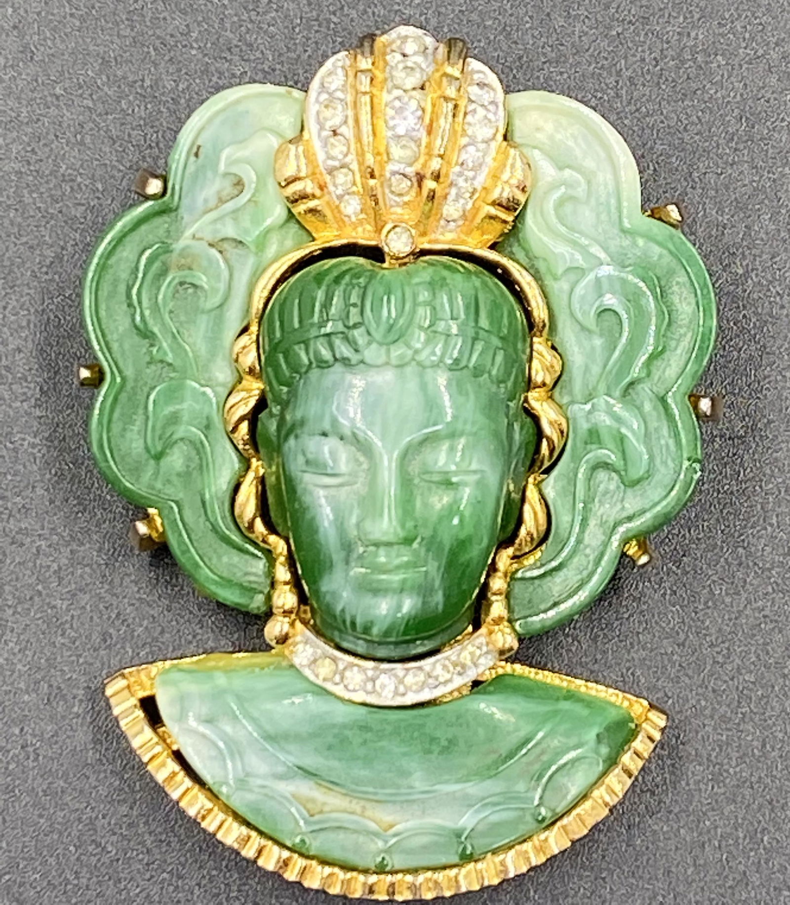 Unsigned MARCEL BOUCHER Brooch (1 of 1)