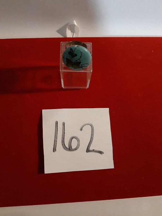 Handmade Natural  Turquoise  Stone Ring (1 of 1)