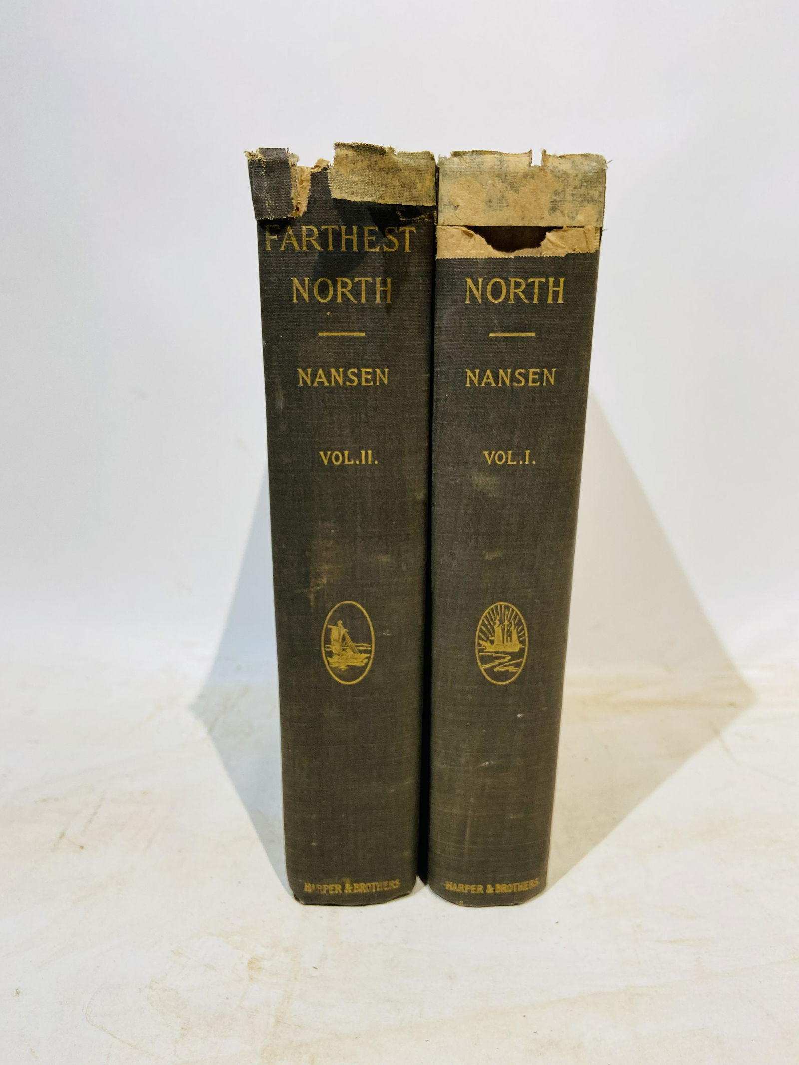 Antique Book Nansen Farthest North MAPS of North Pole (1 of 15)