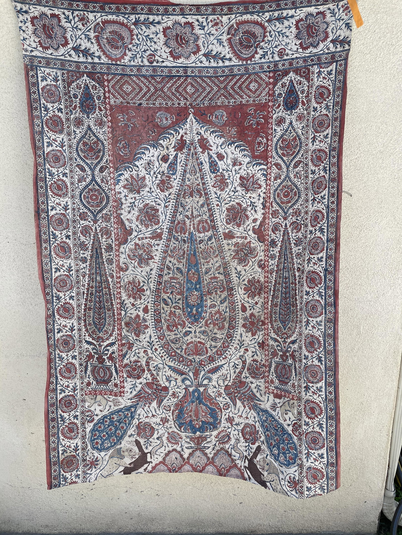 19th Century Persian Block Print for Prayer Islamic: 19th Century Persian Block Print for Prayer Islamic