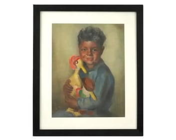 American Double Sided Oil Paintings By John Rich