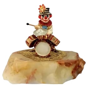 Vintage American Clown Figurine By Ron Lee