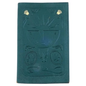 Vintage Swiss Rolex Leather Passport Cover