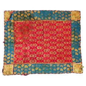 17Th C Antique Persian Safavid Hand Woven Textile