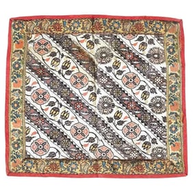 Antique Persian Safavid Hand Woven Textile Ca 17Th Century