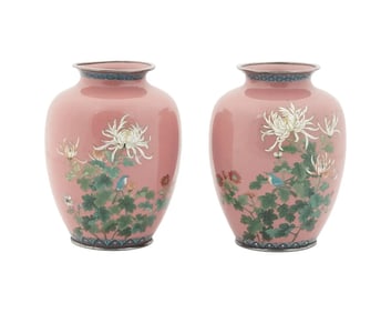 19th Century Japanese Cloisonne Enamel Meiji Floral Box