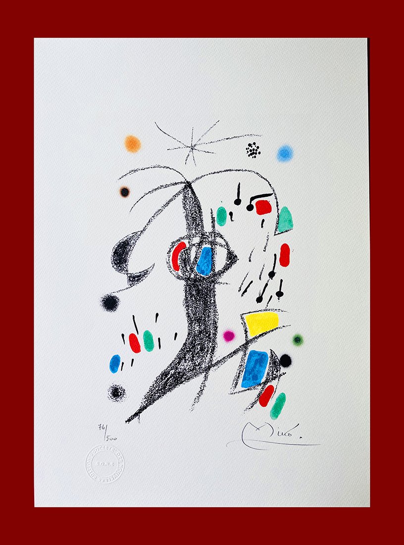 Joan Mirò - Variaciones (1 of 9)