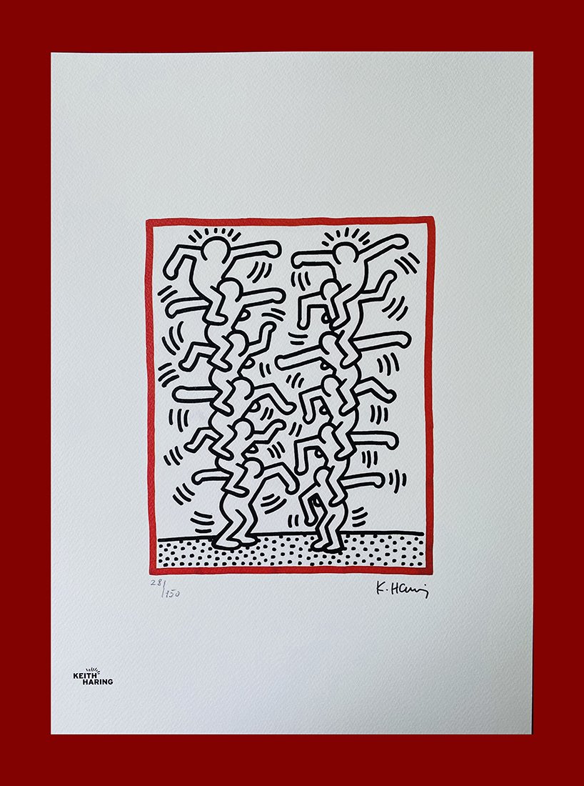 Keith Haring - Murales (Untitled) (1 of 6)