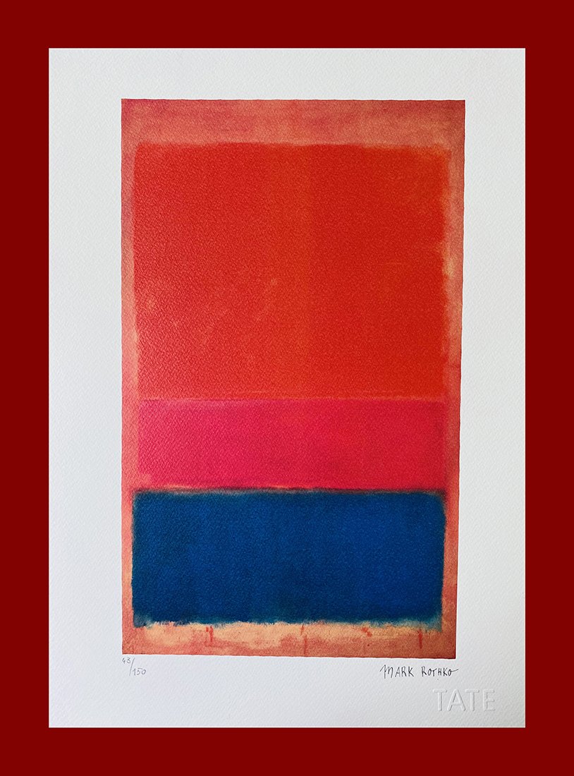 Mark Rothko - Royal Red and Blue (1 of 4)