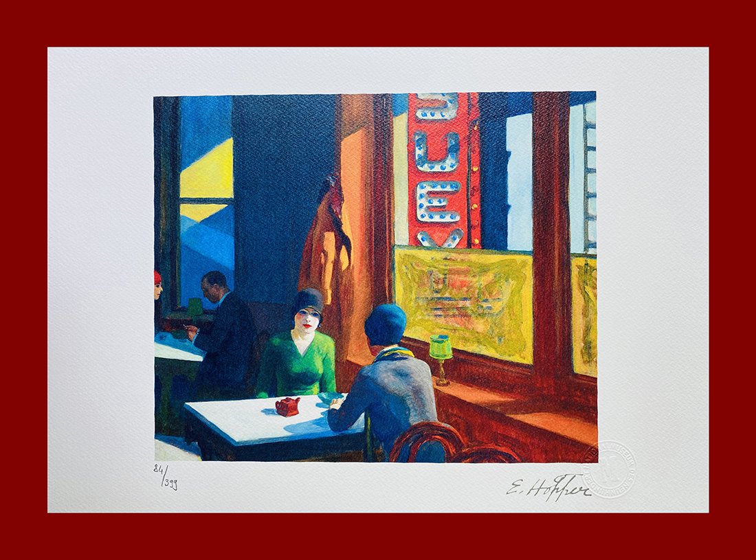 Edward Hopper - Chop Suey (1 of 9)