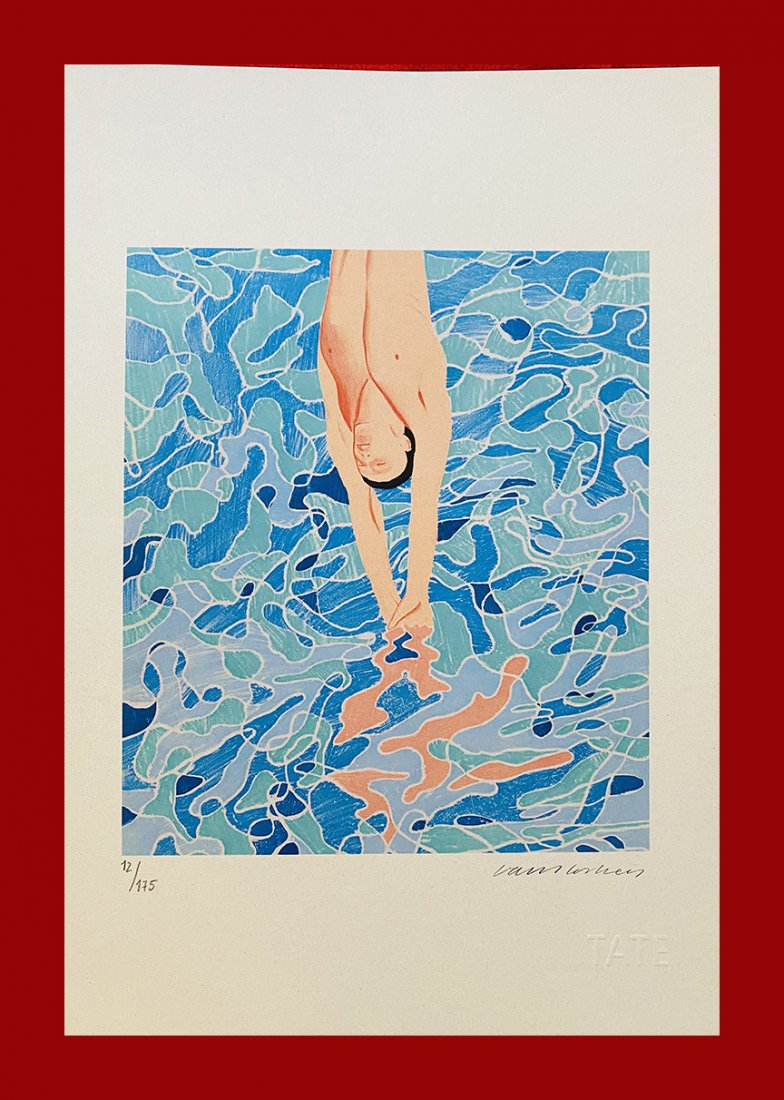 David Hockney - The Diver (1 of 6)