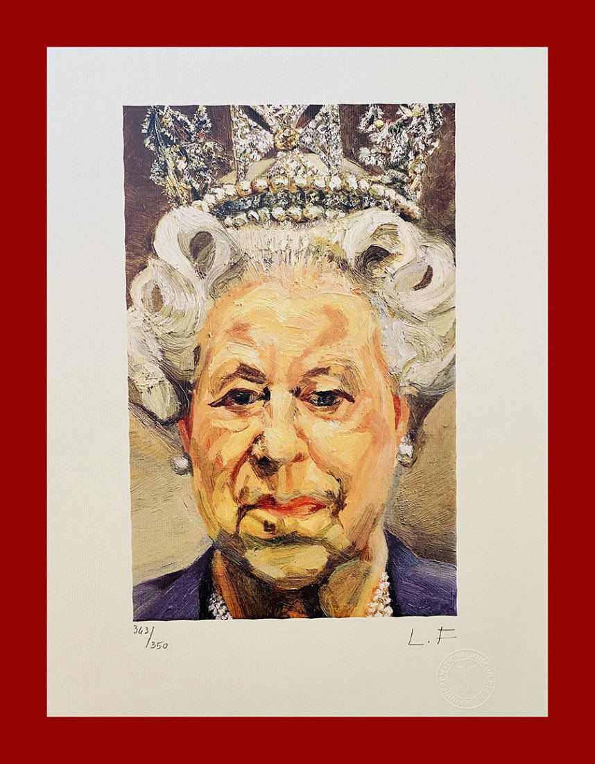 Lucian Freud - Queen Elizabeth II (1 of 7)