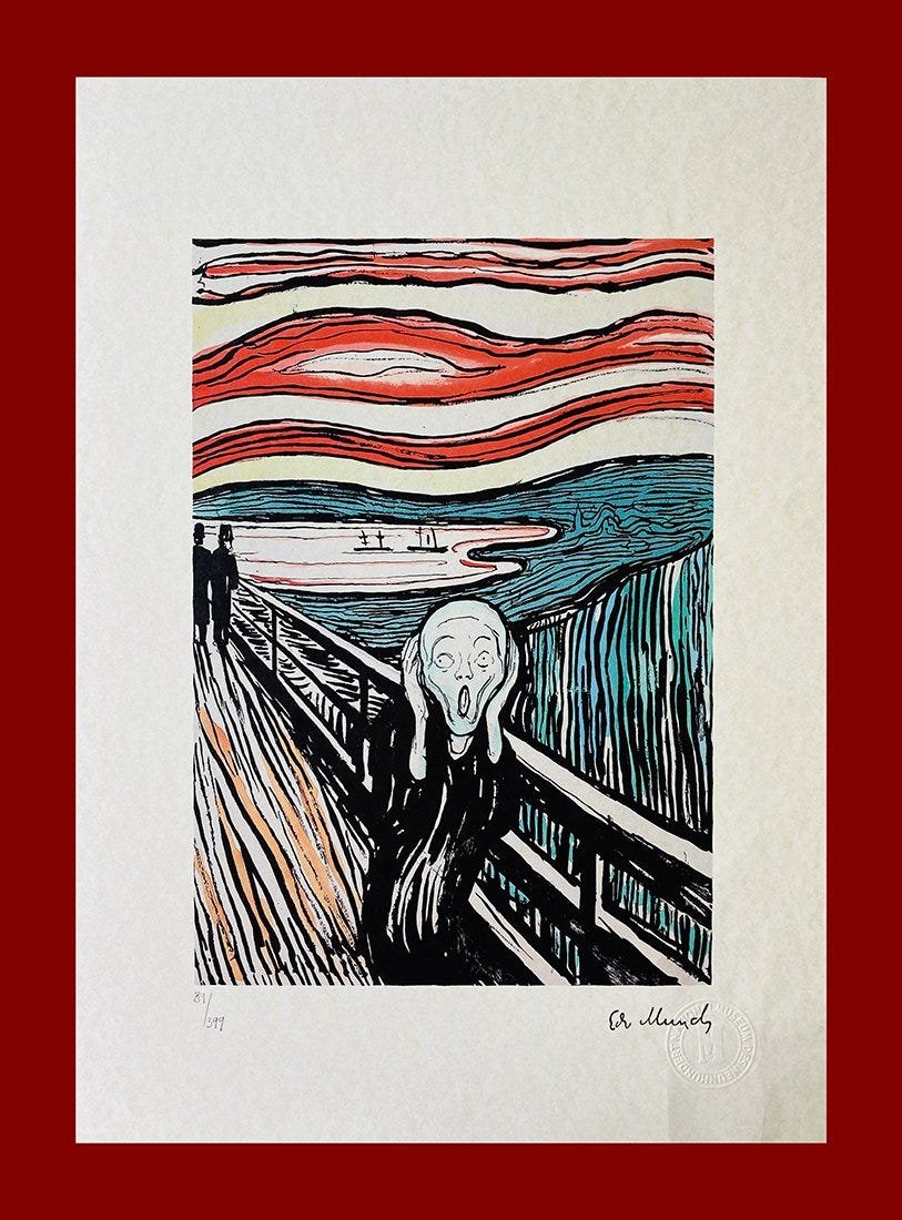 Edvard Munch - The Scream (1 of 6)