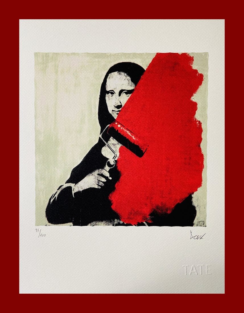 Dolk - Monalisa painting Herself (1 of 5)