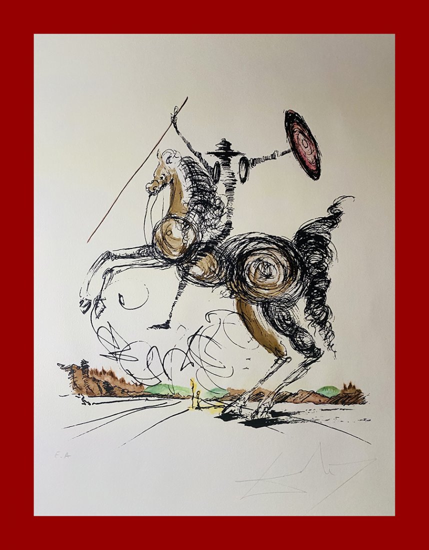 Salvador Dalì - Don Quixote (1 of 6)
