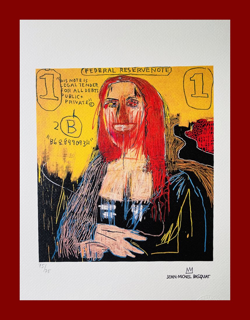 Jean-Michel Basquiat - Monalisa (1 of 7)