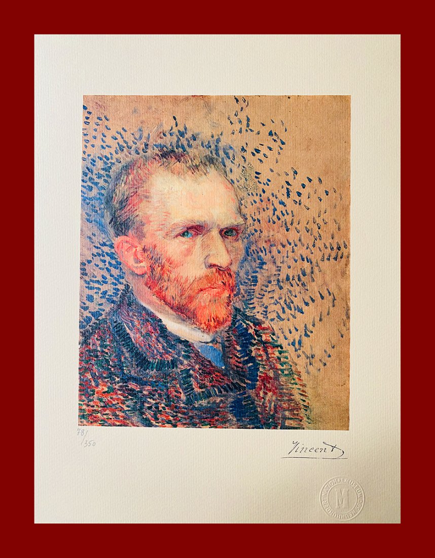 Vincent Van Gogh - Selfportrait (1 of 6)