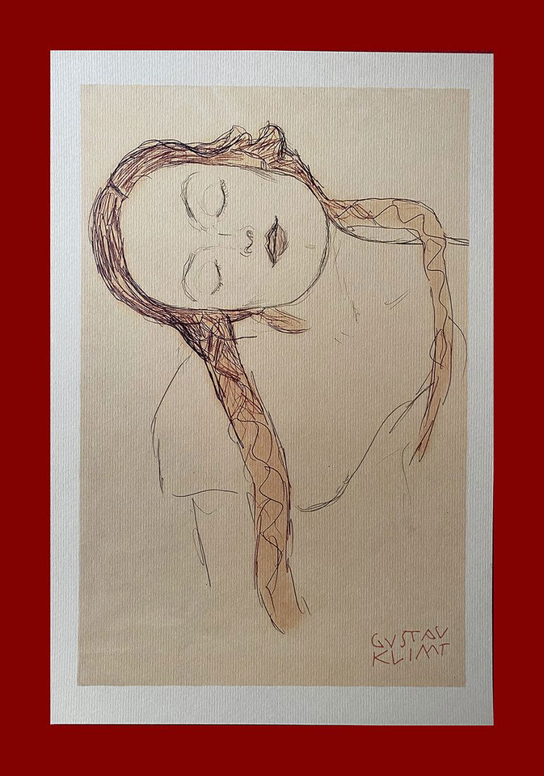 Gustav Klimt - Portrait of a Girl (1 of 4)