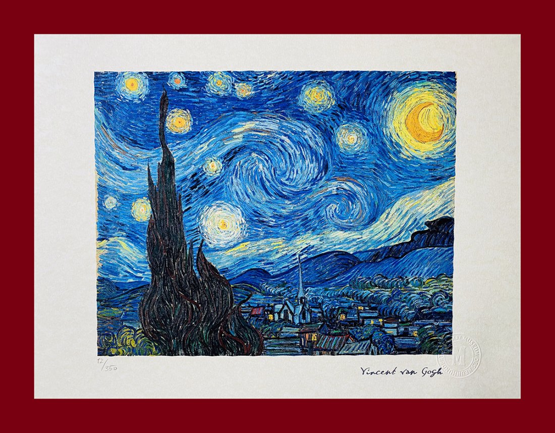 Vincent Van Gogh - Starry Night (1 of 6)