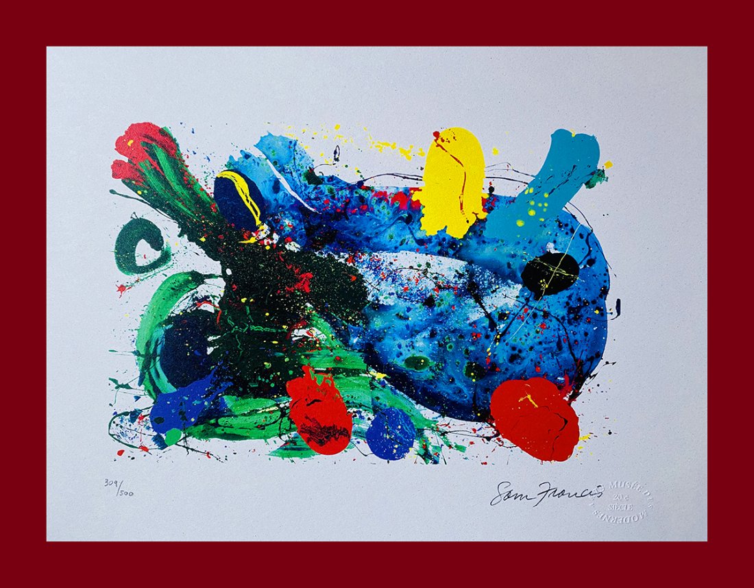 Sam Francis - Untitled (1 of 6)
