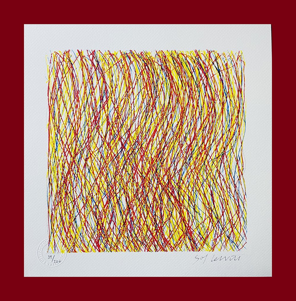 Sol Lewitt - Color Etching (1 of 6)