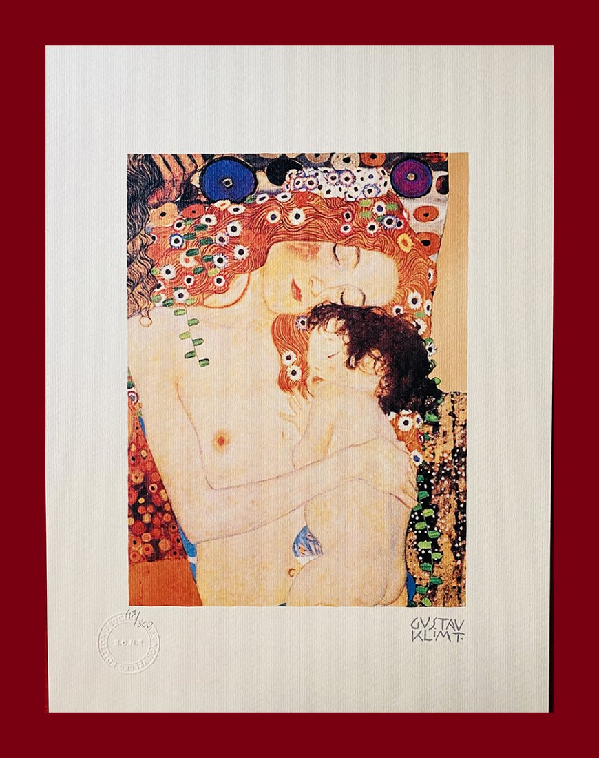 Gustav Klimt - Mother & Child (1 of 6)