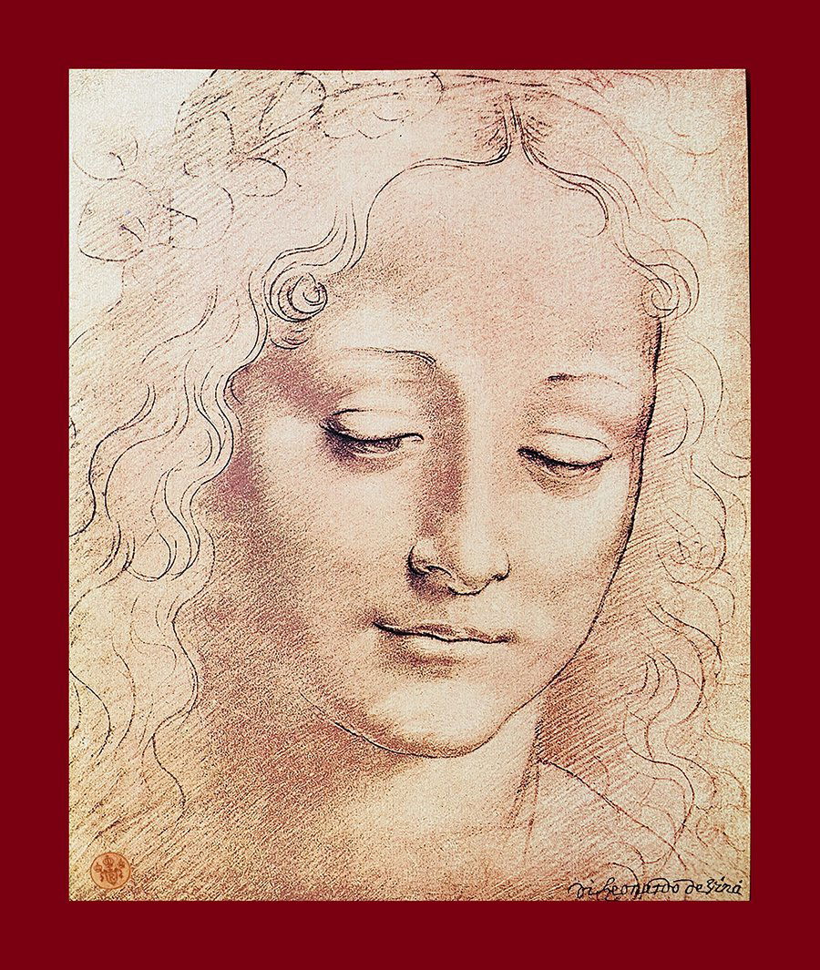 Leonardo Da Vinci - Portrait of a Young Girl (1 of 6)