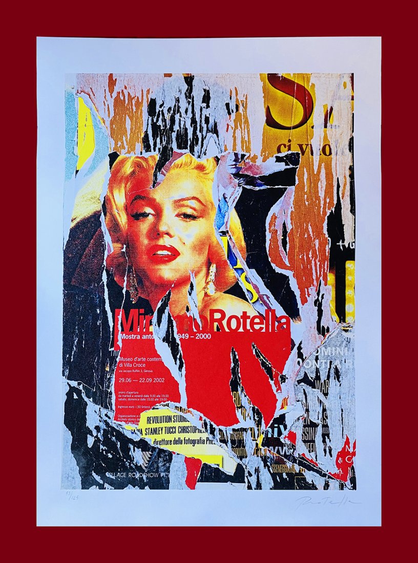 Mimmo Rotella - Marilyn Monroe (1 of 6)