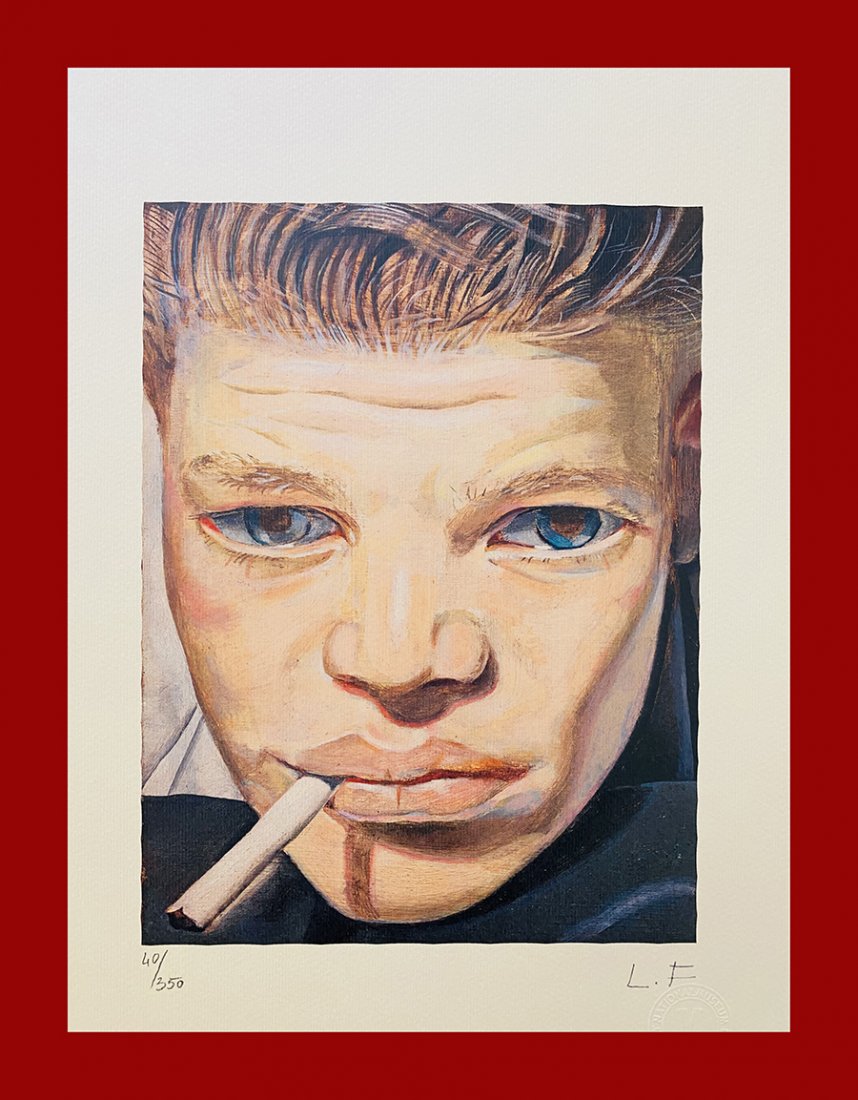 Lucian Freud - Boy with the Cigarette (1 of 7)