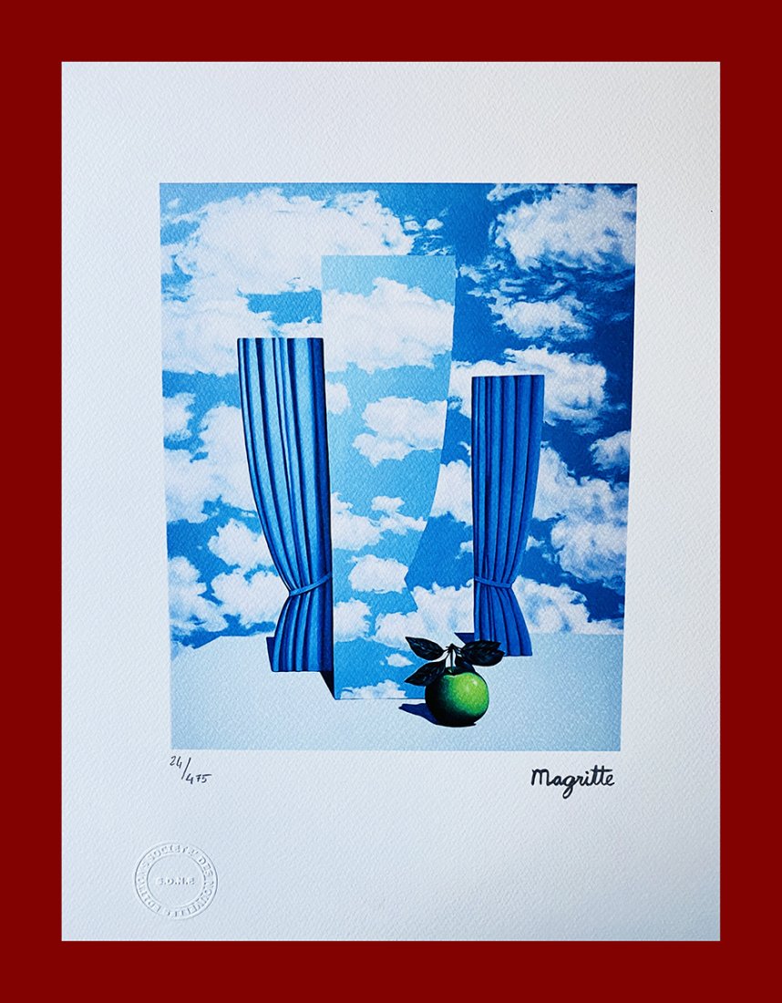 Rene Magritte  (after) - The Beautiful World (1 of 6)