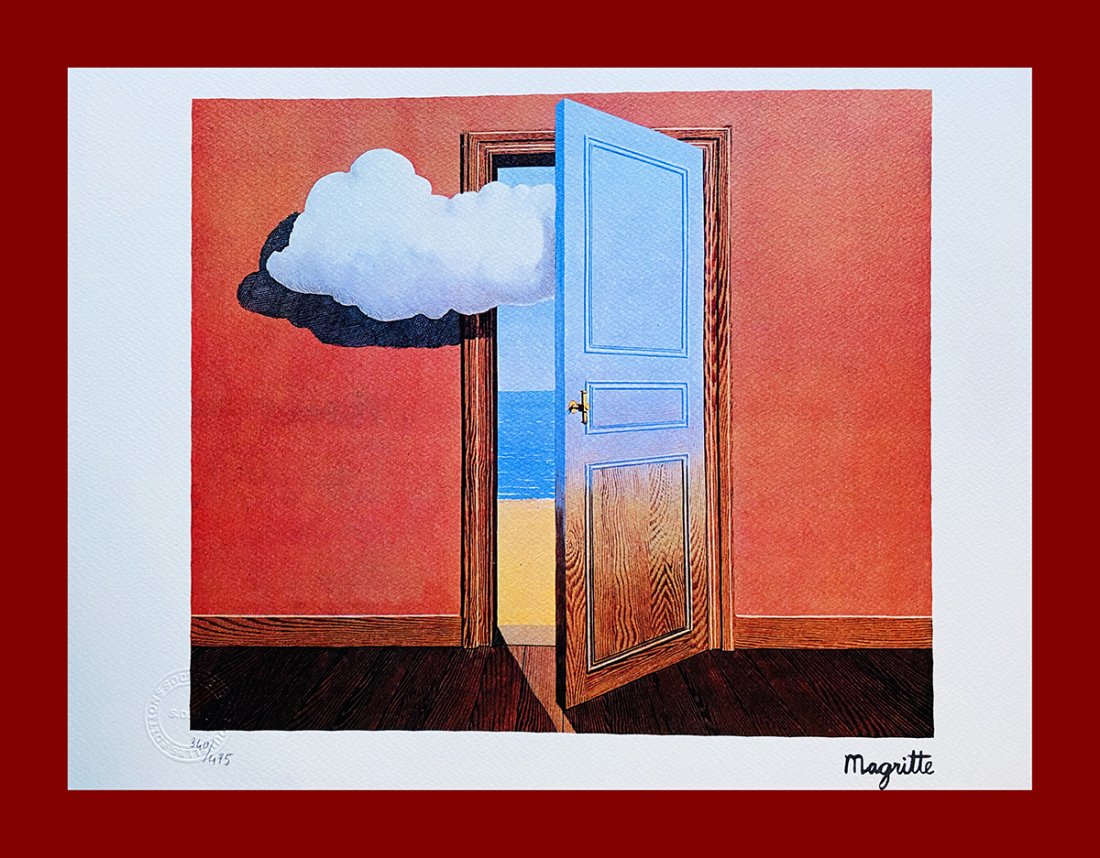 Rene Magritte  (after) - The Poison (1 of 6)