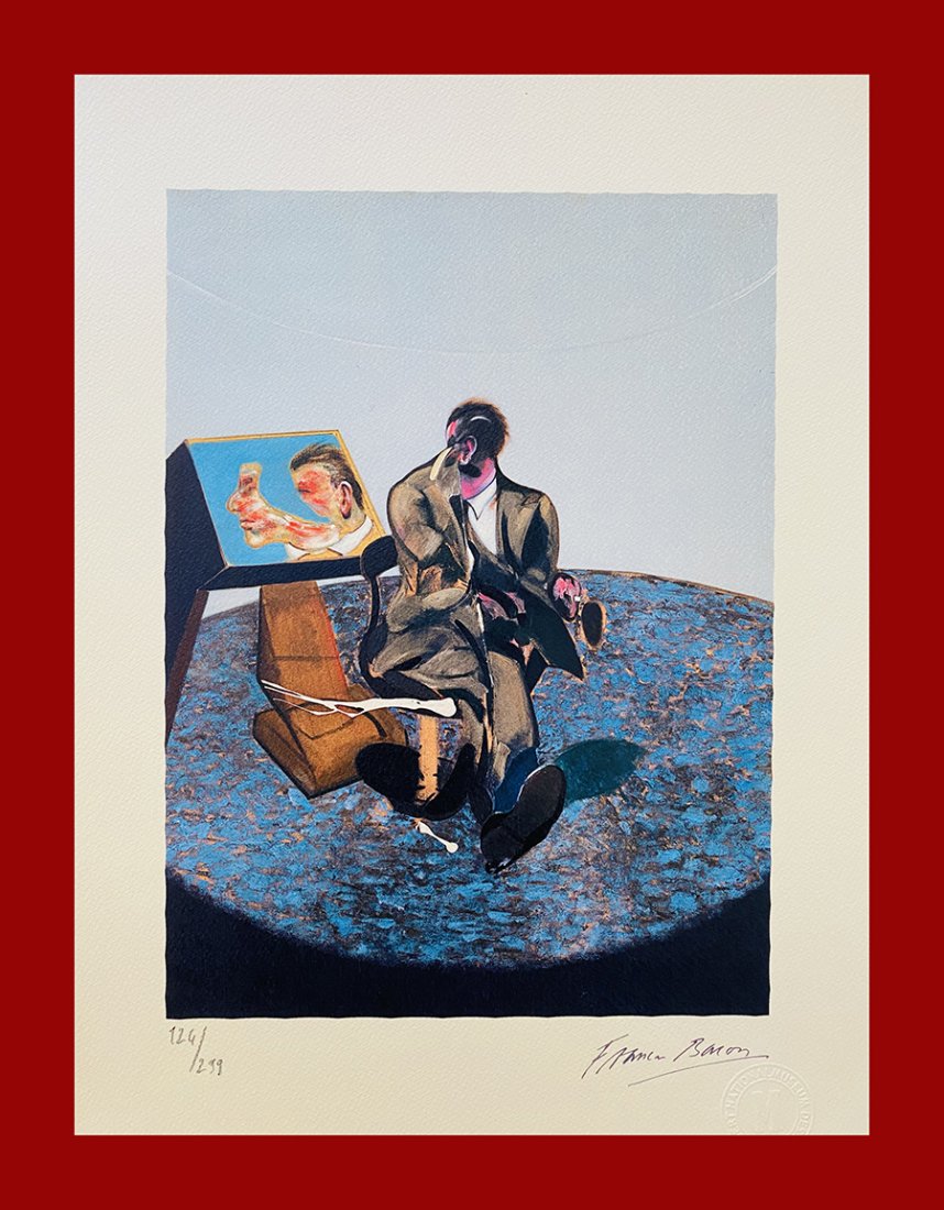 Francis Bacon  (after) - George Dyer at the Mirror (1 of 7)