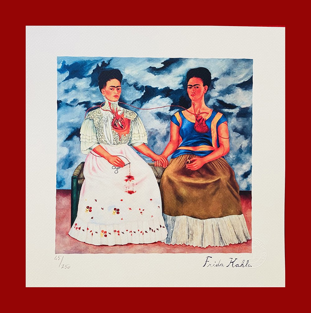 Frida Kahlo  (after) - Two Fridas (1 of 7)