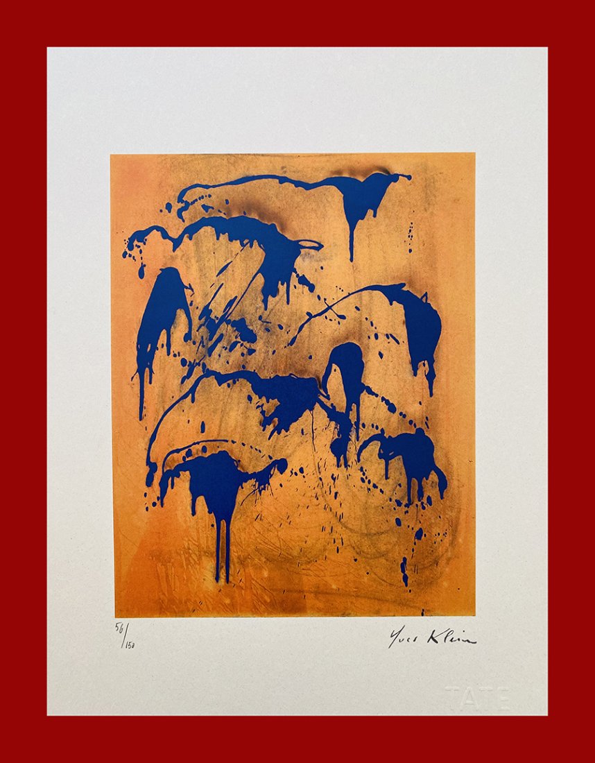 Yves Klein  (after) - Thunderstruck (1 of 5)