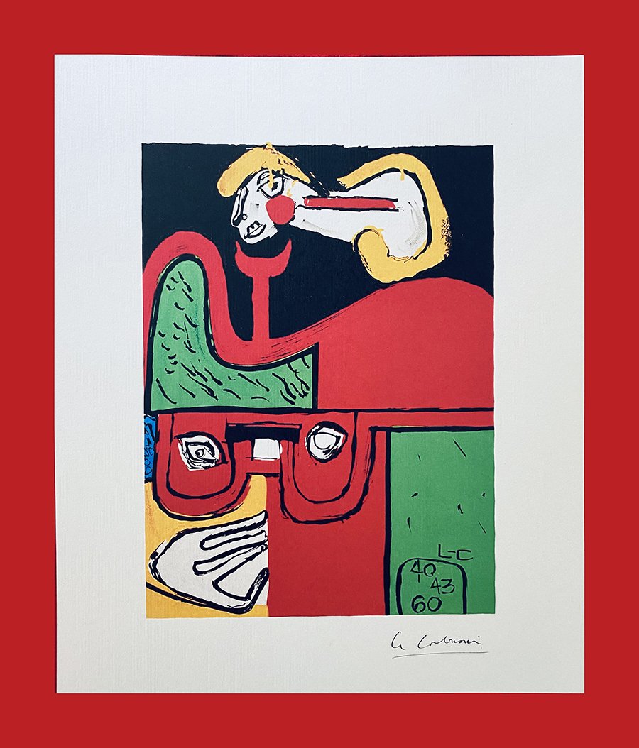 Le Corbusier  (after) - Portrait 1940 (1 of 4)