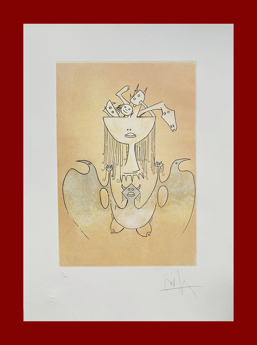 Wifredo Lam - Sensuality of the Caribbean Woman (1 of 8)