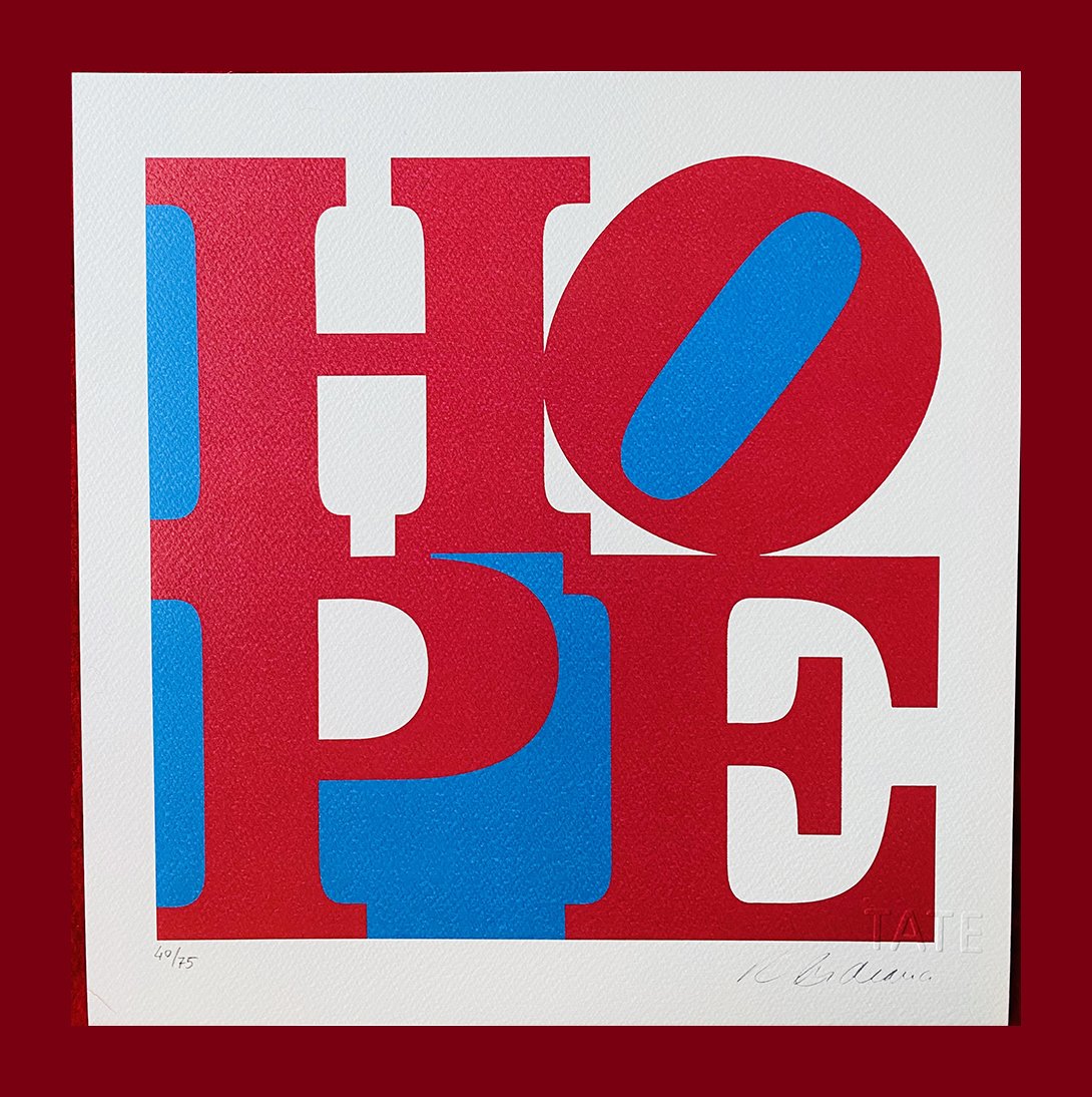 Robert Indiana (after) - Hope (1 of 5)