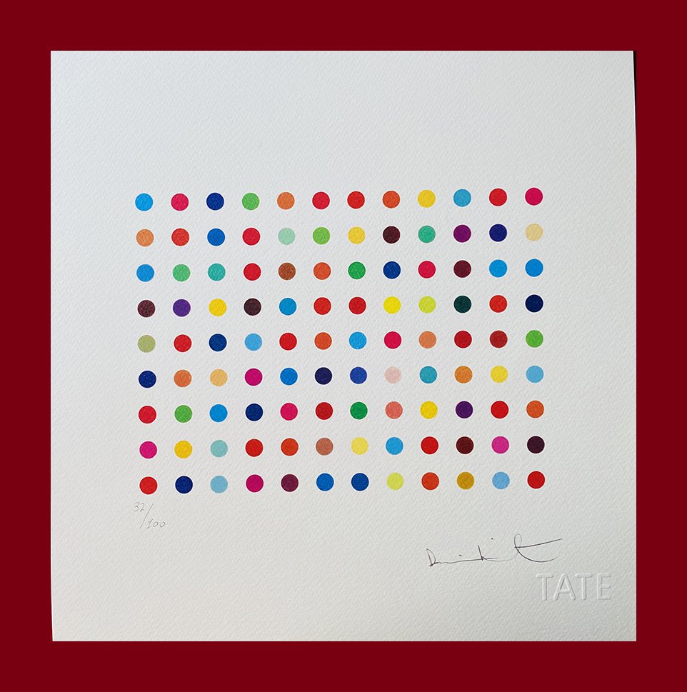 Damien Hirst (after) - Bromphenol Blue (1 of 5)