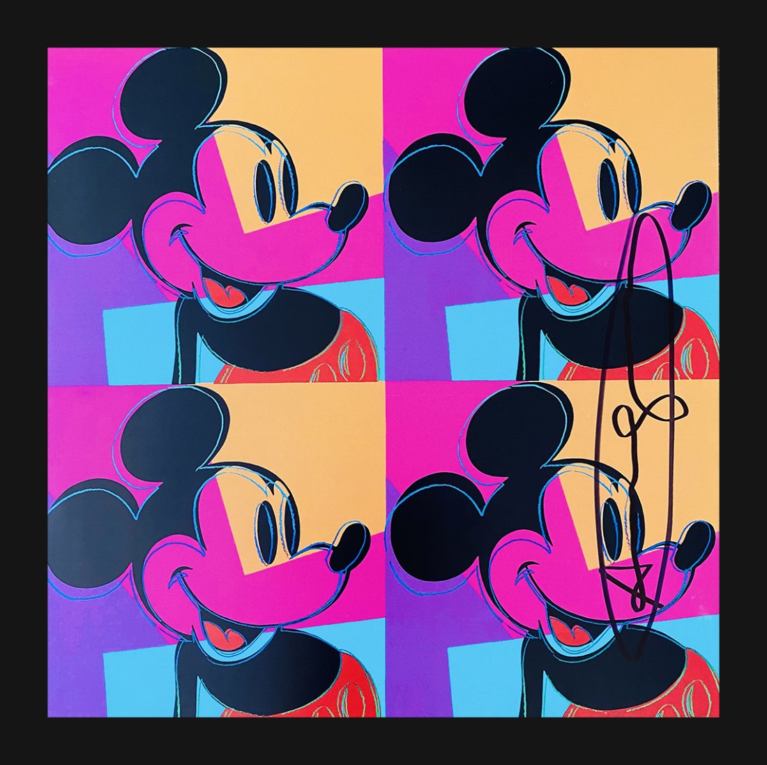 Andy Warhol (attr.) - Mickey Mouse (1 of 4)
