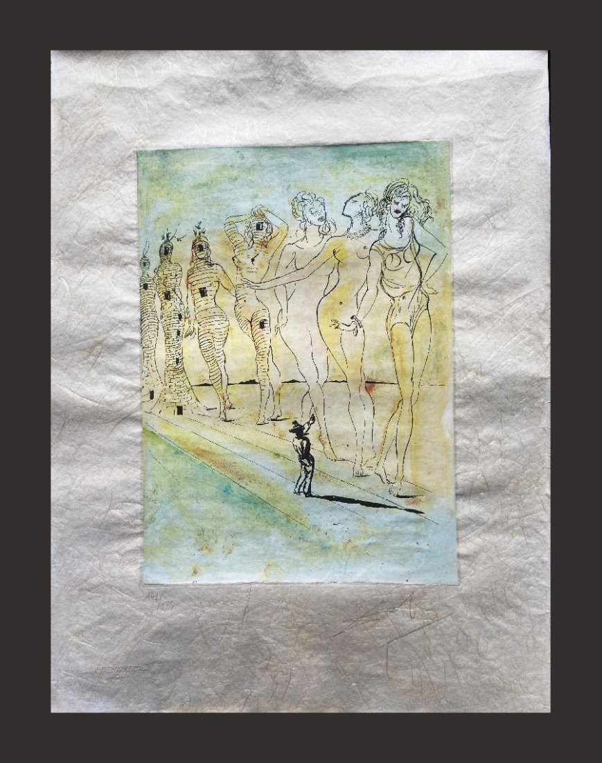 Salvador Dali (attr.) - Metamorphosis (1 of 6)