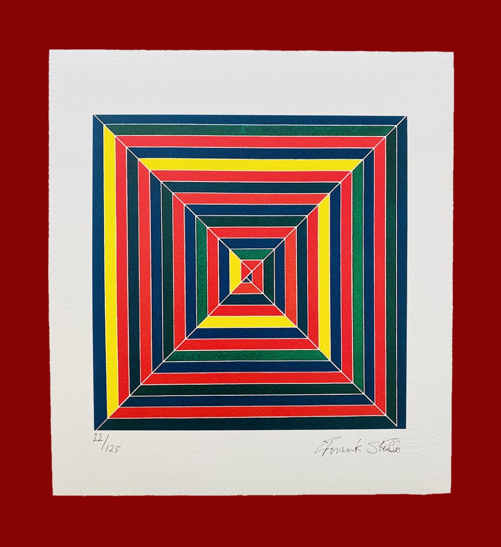 Frank Stella (after) - Jasper's Dilemma (1 of 6)