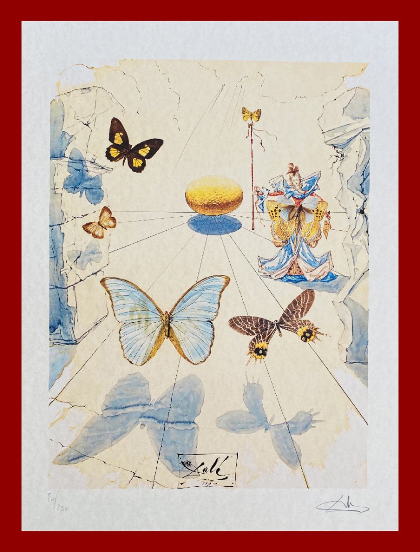 Salvador Dali - Queen of Butterflies (1 of 7)