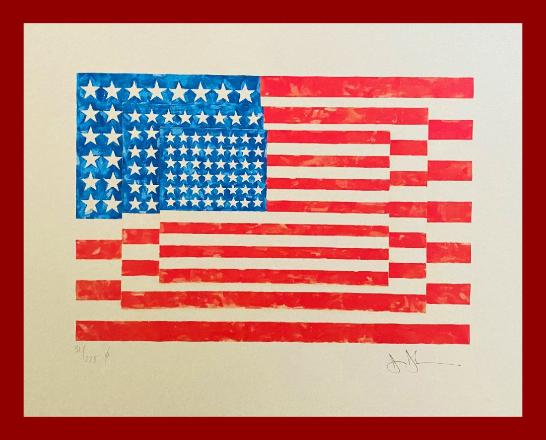Jasper Johns - Flag (1 of 7)