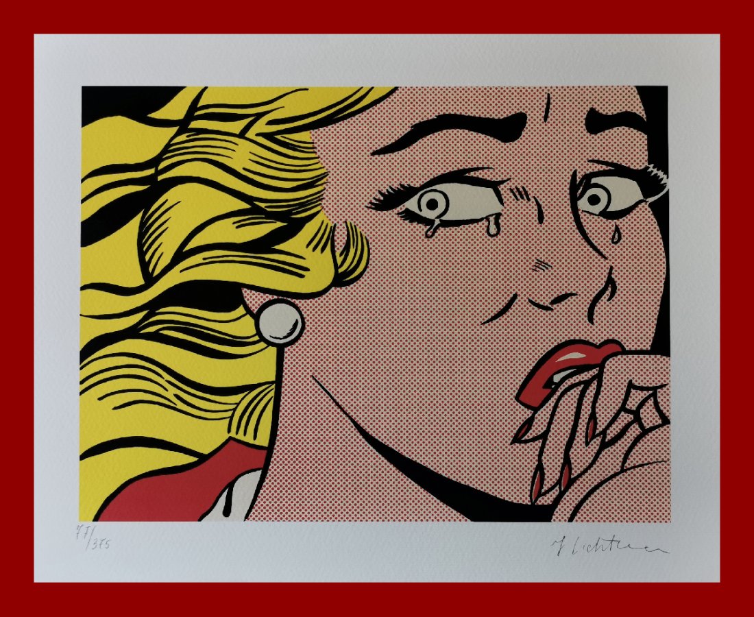Roy Lichtenstein - Crying Girl (1 of 7)