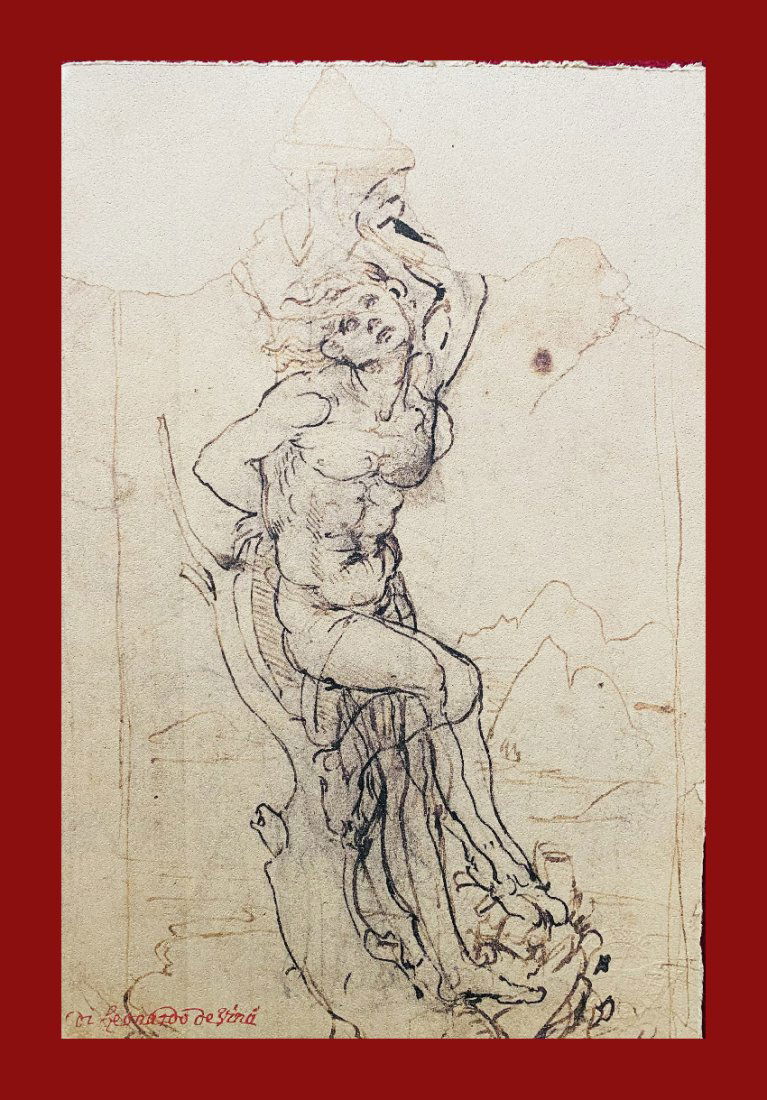 Leonardo Da Vinci - The Martyrdom of Saint Sebastian (1 of 7)