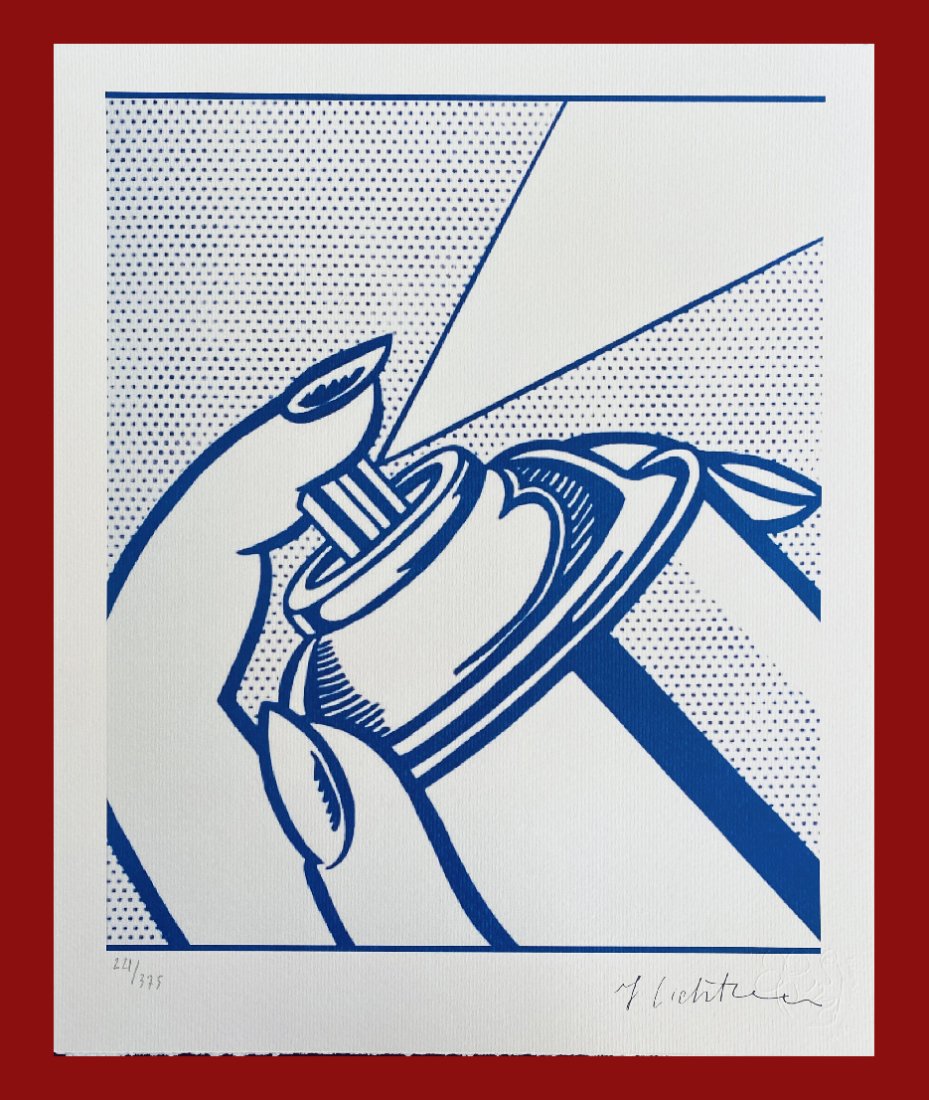 Roy Lichtenstein - Spray Can (1 of 7)