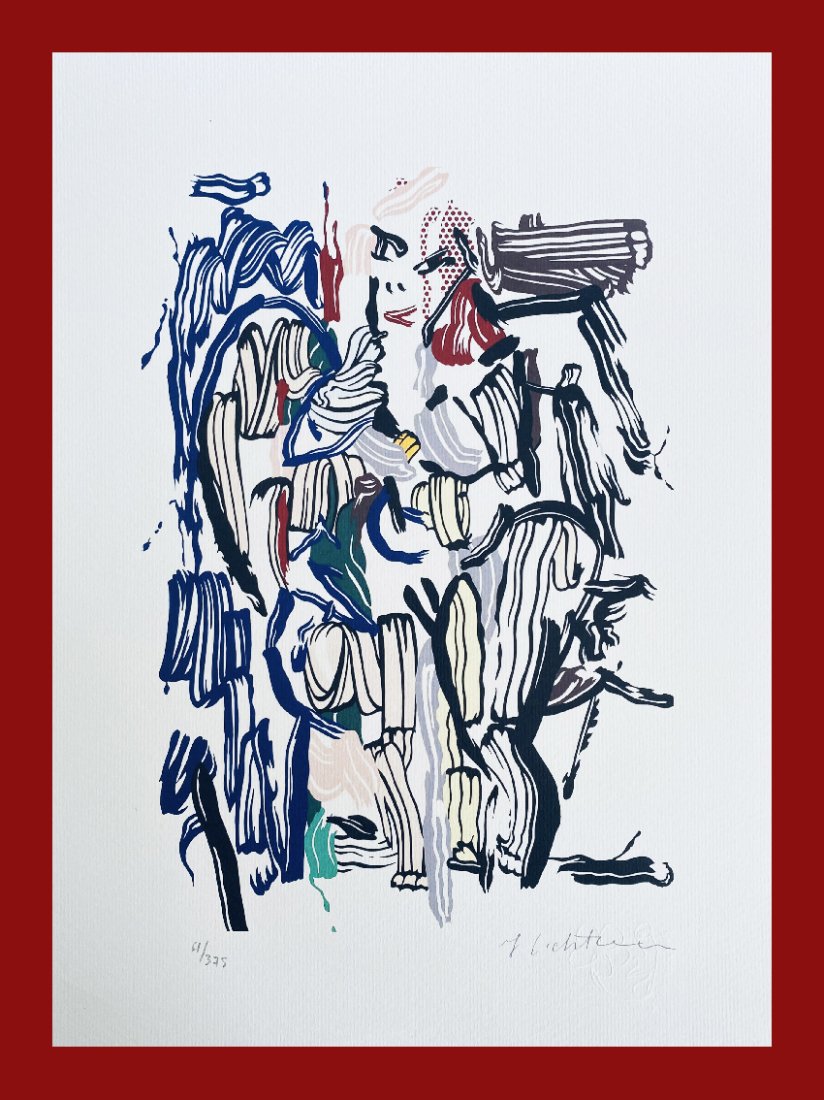 Roy Lichtenstein - Brushstrokes (1 of 7)