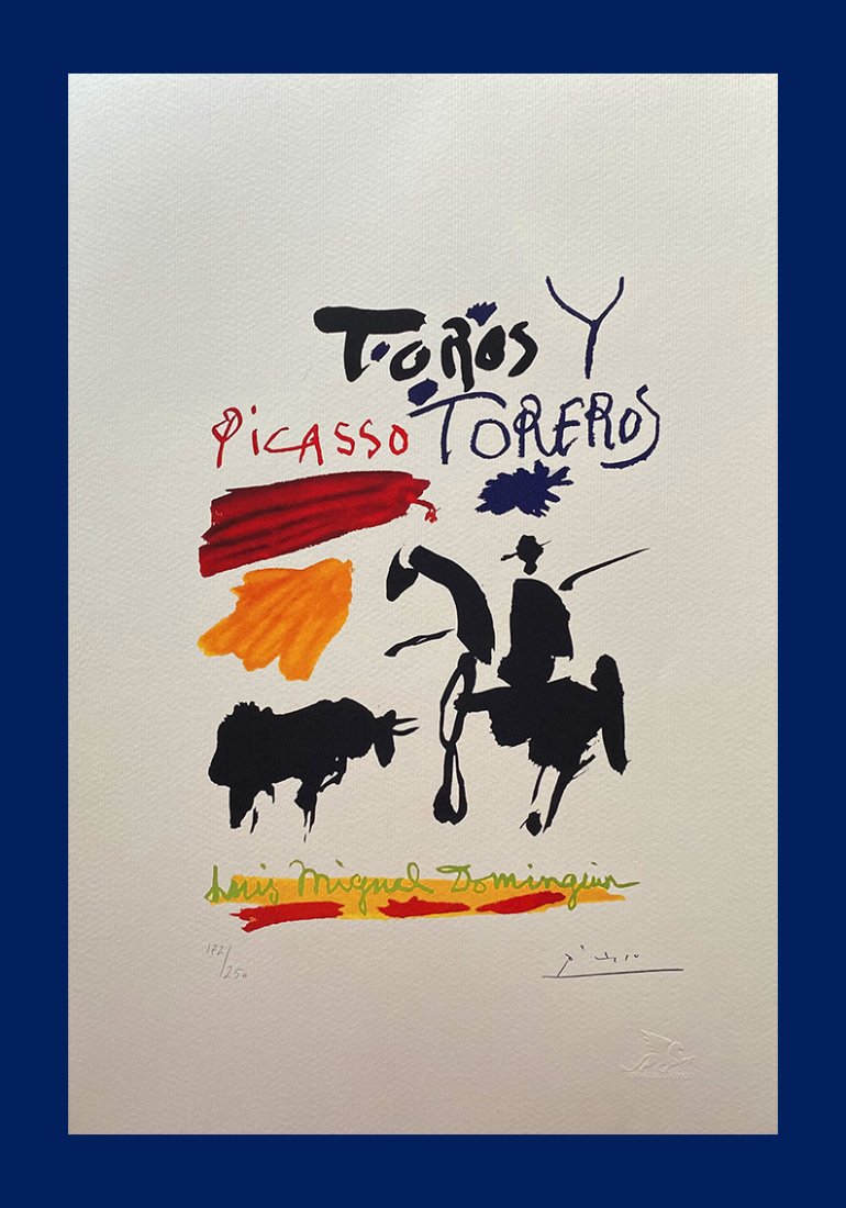 Pablo Picasso - Corrida (Toros y Toreros) (1 of 7)